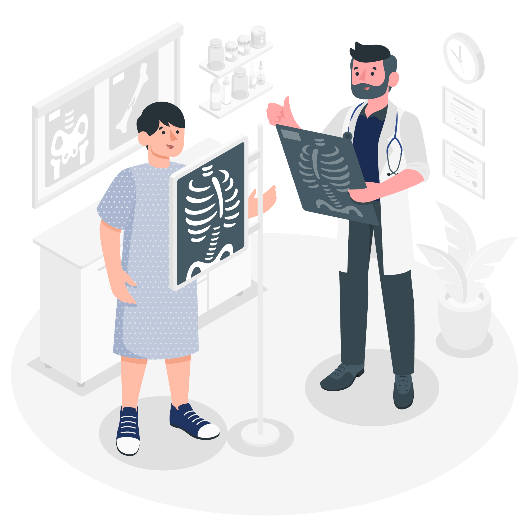 Our Radiology Revenue Cycle Management Services Vector